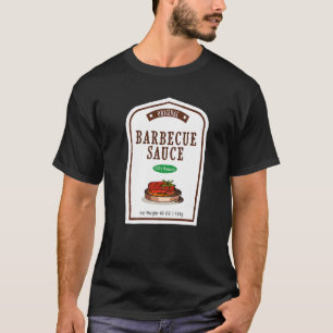 Camiseta Traje De Salsa Familiar Para Barbacoa Fácil Unifor