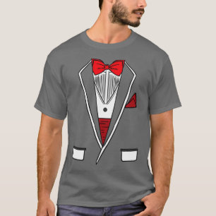 Camiseta Traje de Vestir Esmoquin para Despedida de Soltero