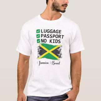 Camiseta Traje de viaje de vacaciones jamaicano para amante