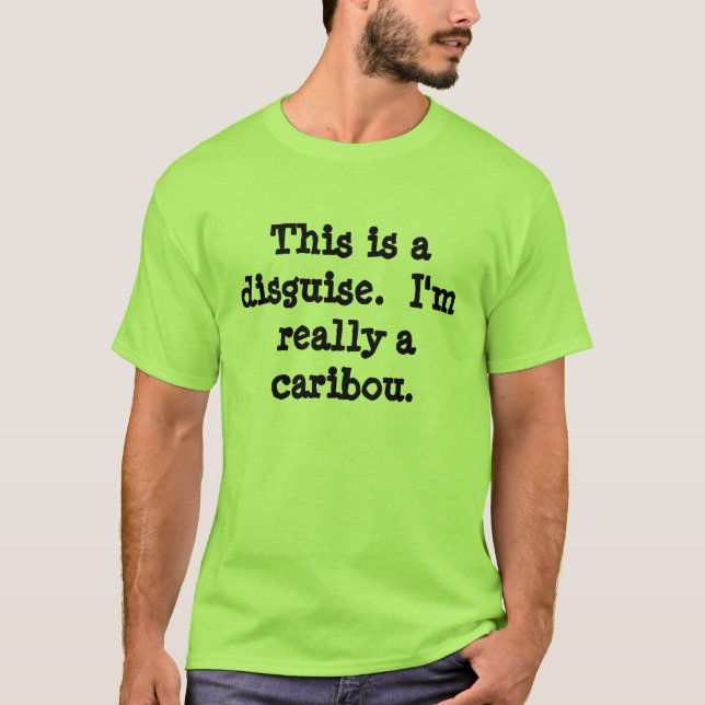 Camiseta Traje del caribú (Anverso)