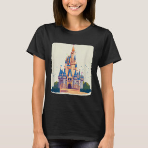 Camiseta Traje Del Castillo Del Reino Mágico Genial Para Ni