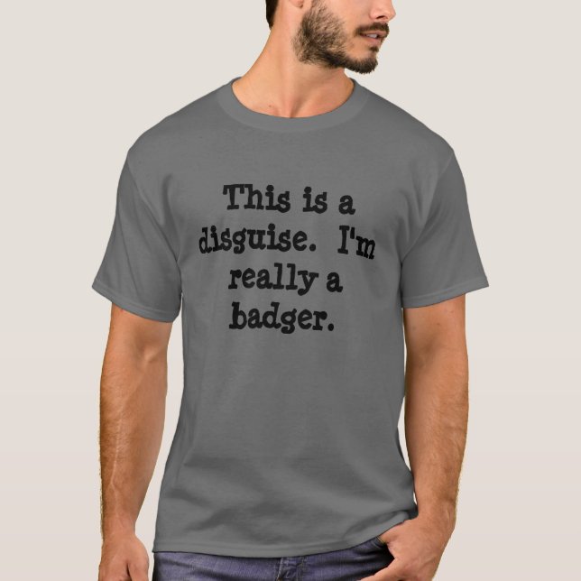 Camiseta Traje del tejón (Anverso)
