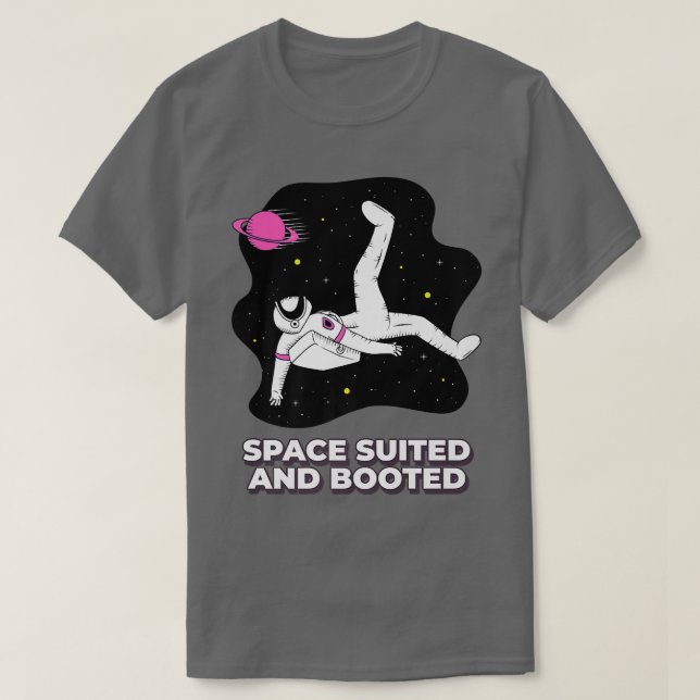 Camiseta Traje espacial astronauta, caminante espacial, tra (Diseño del anverso)