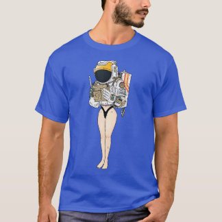 Camiseta traje espacial astronauta legstronauta