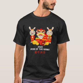 Camiseta Traje feliz año nuevo chino Zodiaco año del R