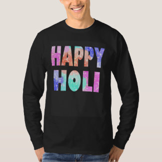 Camiseta Traje feliz del festival Holi para mujeres niños h