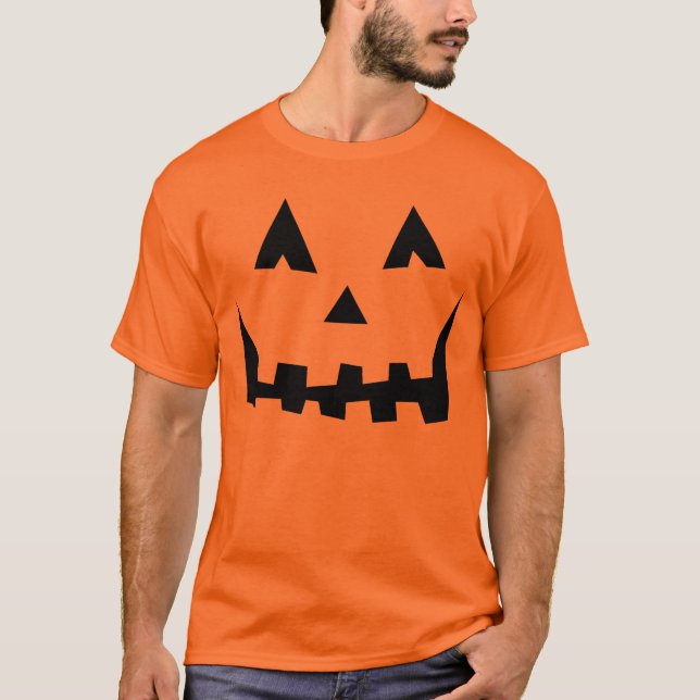 Camiseta traje jackolantern de la Jack-o-linterna de (Anverso)