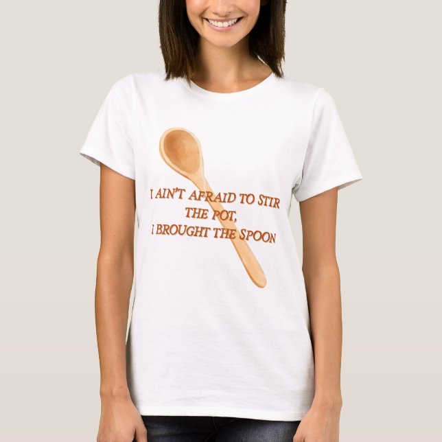 Camiseta Traje la cuchara (Anverso)