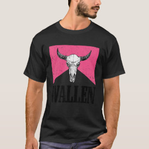 Camiseta Traje lindo Merch Cráneo de vaca occidental Wallen