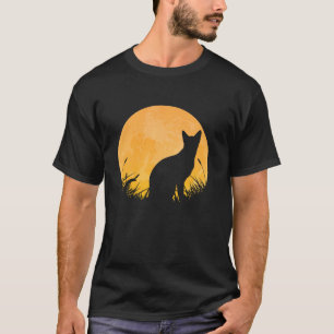 Camiseta Traje Lunar Felino Fácil de Halloween Balinés