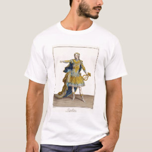 Camiseta Traje para Apolo en la ópera "Phaethon", engrav