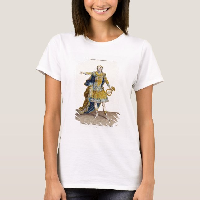 Camiseta Traje para Apolo en la ópera "Phaethon", engrav (Anverso)
