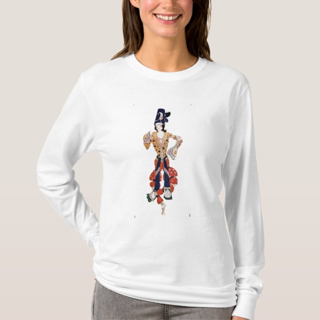 Camiseta Traje para Nijinsky en el ballet (Anverso)