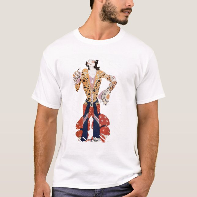 Camiseta Traje para Nijinsky en el ballet (Anverso)