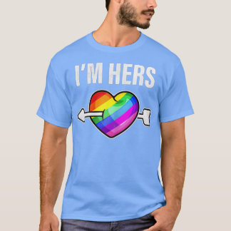 Camiseta Traje para pareja de lesbianas Shes Mine Parte 2
