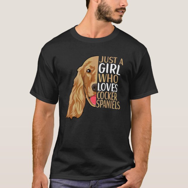 Camiseta Traje para perro Cocker Spaniel  Cocker Spaniel 4 (Anverso)