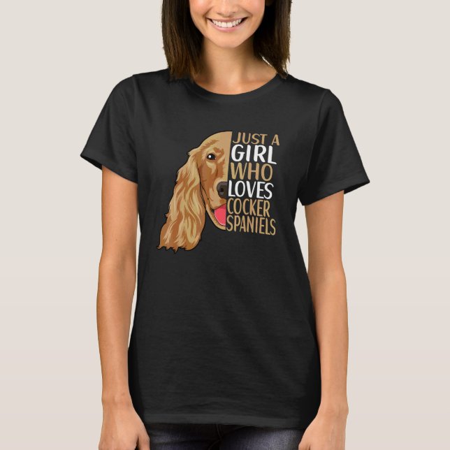 Camiseta Traje para perro Cocker Spaniel  Cocker Spaniel 4 (Anverso)