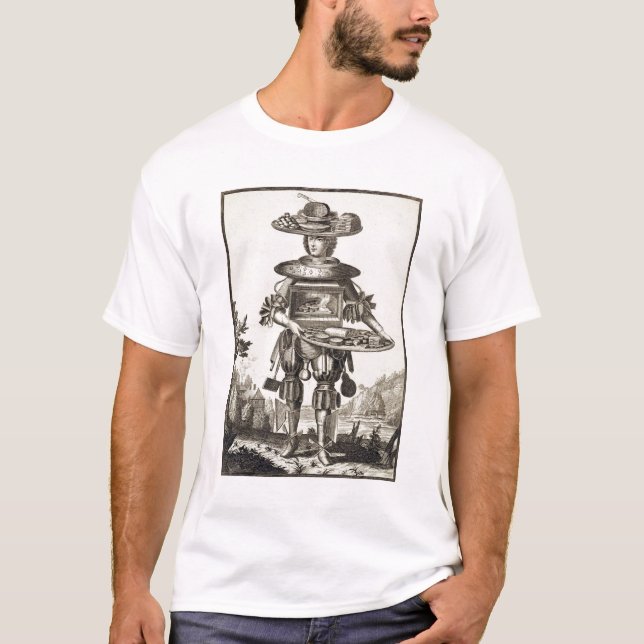 Camiseta Traje para un cocinero de pasteles, pub. por (Anverso)