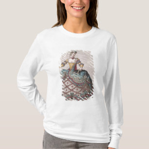 Camiseta Traje para una mujer india
