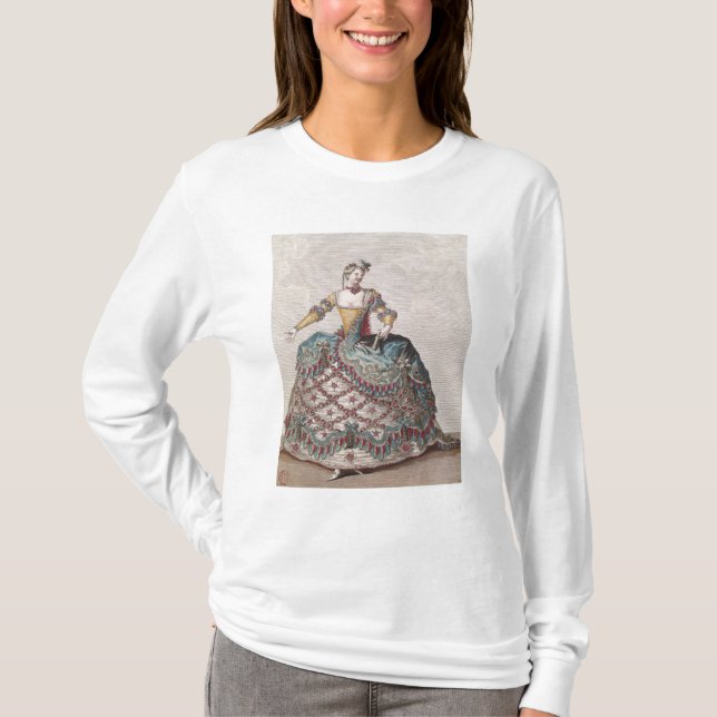 Camiseta Traje para una mujer india (Anverso)
