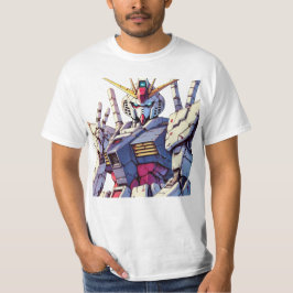Camiseta Traje robot manga