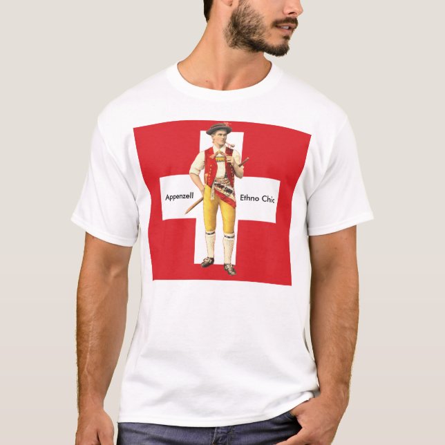 Camiseta Traje tradicional elegante de Appenzell Ethno (Anverso)