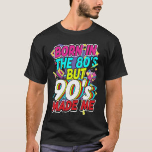 Camiseta trajes de fiesta de fiesta de ropa de los años 90 