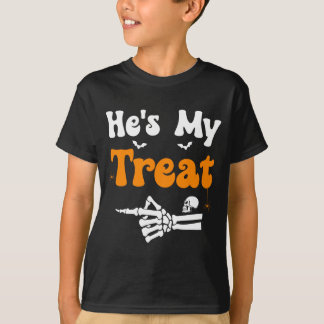 Camiseta Trajes de hombre esqueleto parejas coincidentes Ha