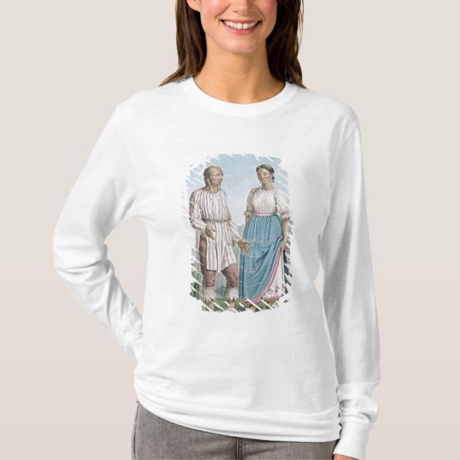 Camiseta Trajes de los indios de Michouacan (Anverso)