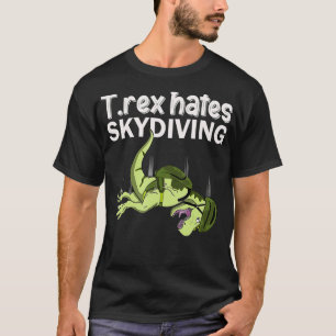 Camiseta Trajes De Skydiving Para Hombres Paracaídas Skydiv