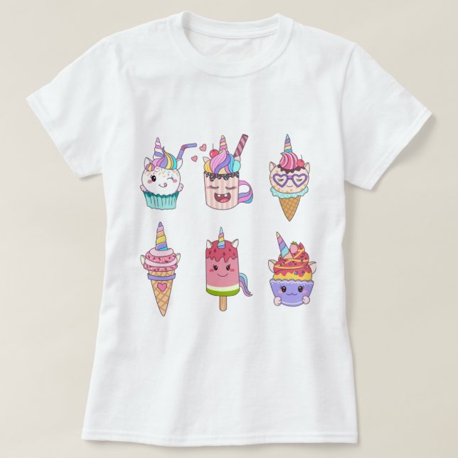 Camiseta Trajes dulces (Diseño del anverso)