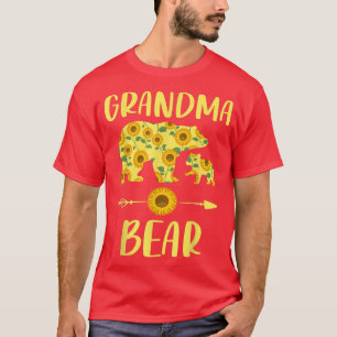 Camiseta Trajes familiares de oso girasol, Funny Gran