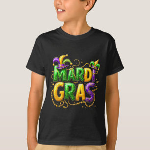 Camiseta Trajes Mardi Gras 2025 Para Hombres Mujeres