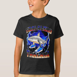Camiseta Tralalero Tralala Tiburón Divertido Mem Memela Ita