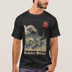 Camiseta Tralero Tralala Shark Italiano Brainrot Meme Japa