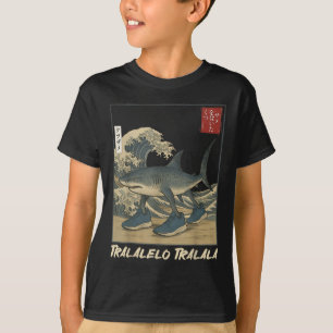Camiseta Tralero Tralala Shark Italiano Brainrot Meme Japa