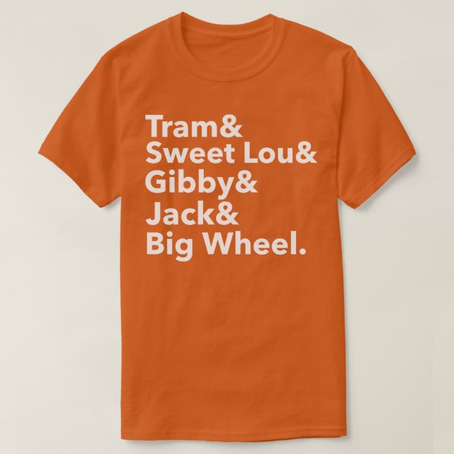 Camiseta Tram Sweet Lou Gibby Big Wheel (Diseño del anverso)