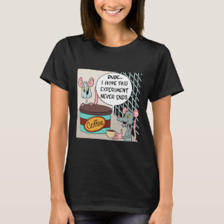 Camiseta Tramamante de café de ratón de laboratorio