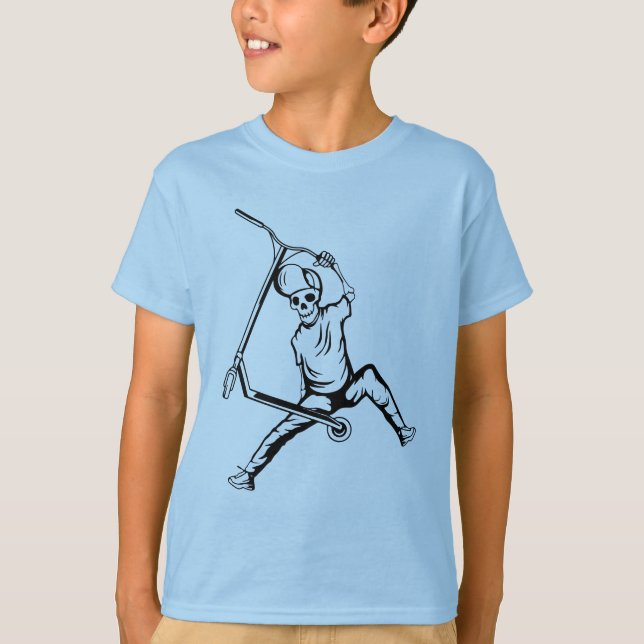 Camiseta Trámites para motociclistas libres Pro Scooter (Anverso)