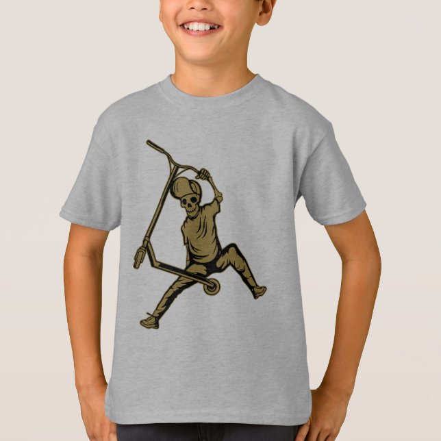 Camiseta Trámites para motociclistas libres Pro Scooter (Anverso)