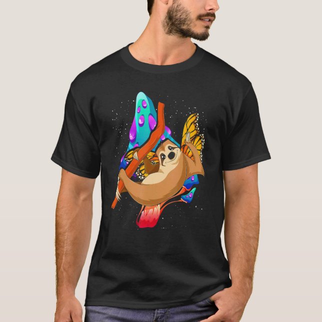 Camiseta Tramo de mariposa animal de origen tropical (Anverso)