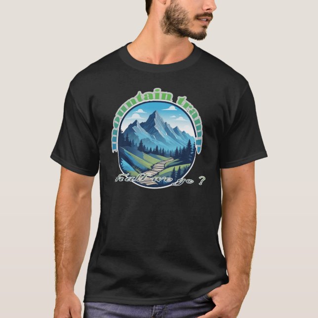 Camiseta Tramo de montaña (Anverso)