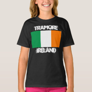 Camiseta Tramore, Irlanda con niños de bandera irlandesa