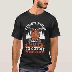 Camiseta Trampa de coyote y caza de coyotes