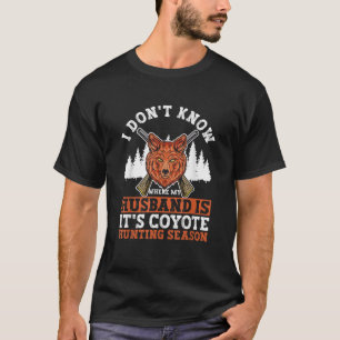 Camiseta Trampa de coyote y caza de coyotes