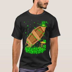 Camiseta Trampa de Leprechaun del barco de pesca del trébol