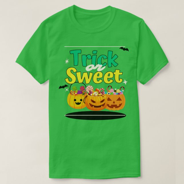 Camiseta Trampa o dulce1 (Diseño del anverso)