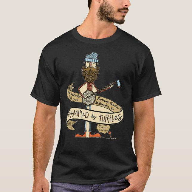 Camiseta Trampled by Turtles are an American bluegrassfolk  (Anverso)