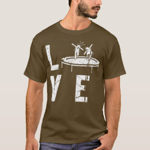 Camiseta Trampolín Bonza Deportes Fitness Gymnast Love Tr