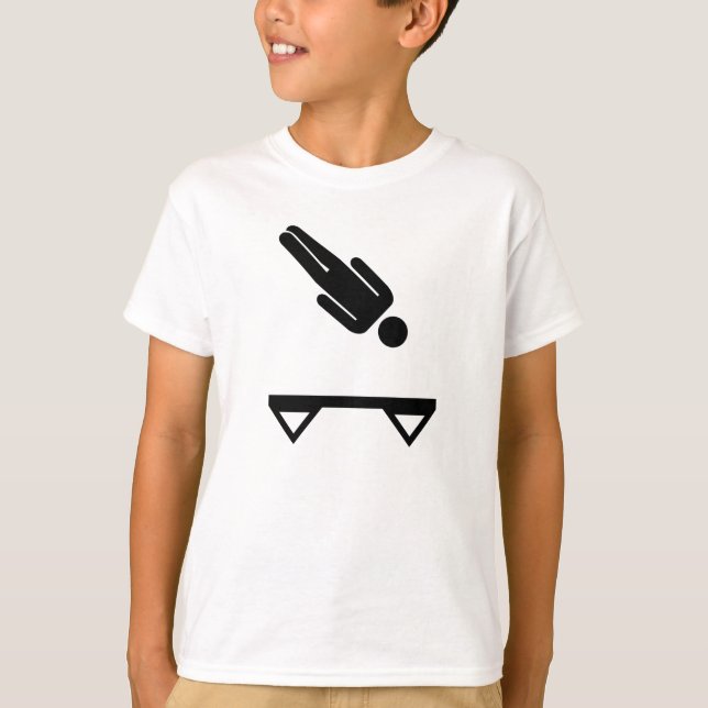 Camiseta Trampolín trampolining (Anverso)